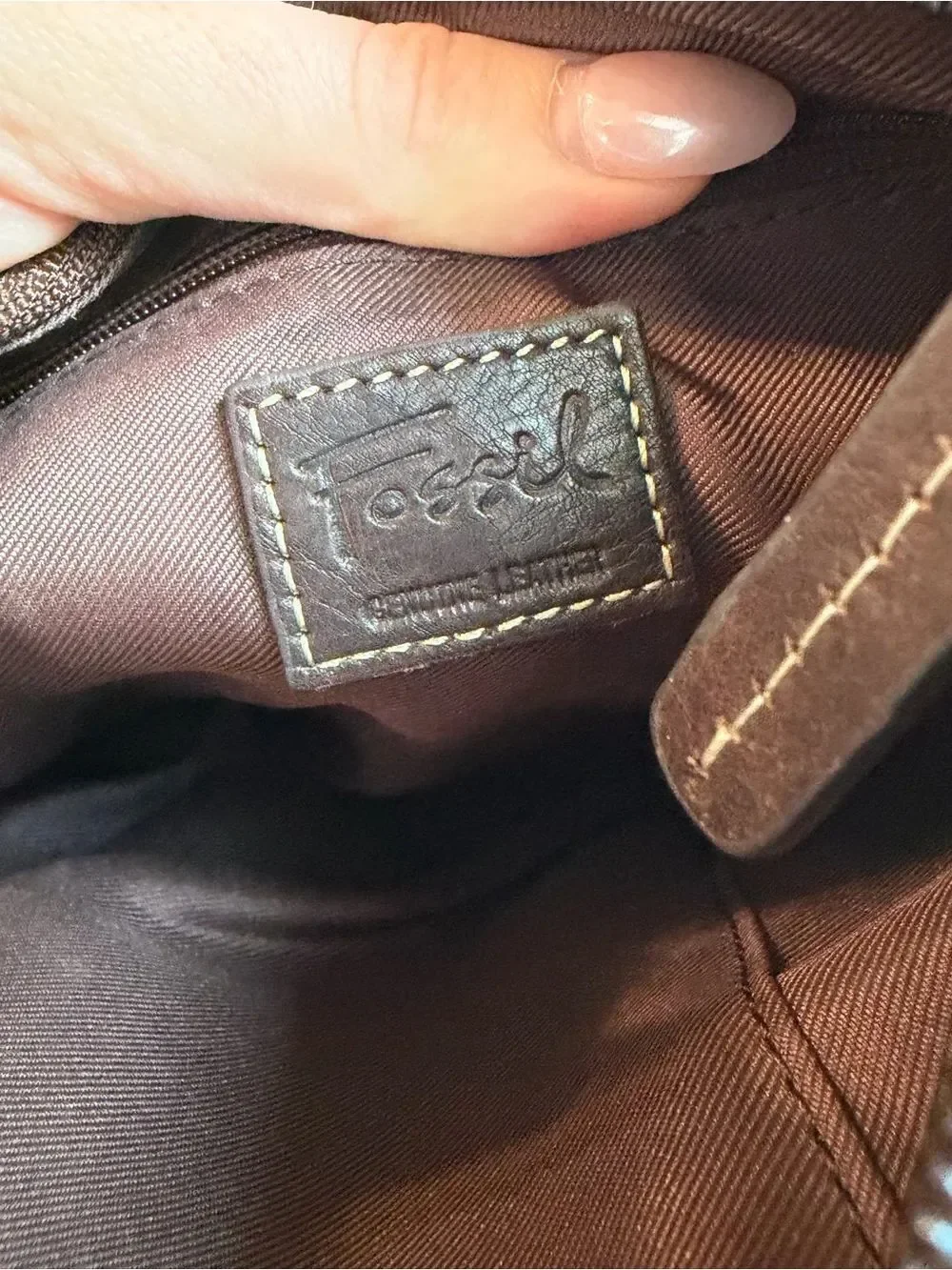 Women’s  Crossbody Utility Bag in Dark Brown